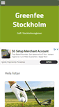 Mobile Screenshot of greenfeestockholm.se